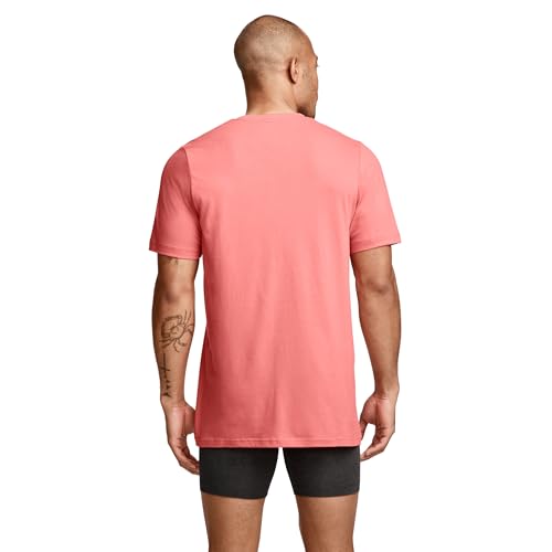 Image of Jockey Classic V-Neck Undershirt- 3 Pack - 100% Cotton T-Shirts for Men