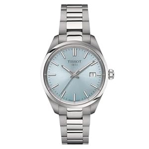 Tissot Unisex PR 100 34mm 316L Stainless Steel case Quartz Watches, Grey, Stainless Steel, 16 (T1502101135100)