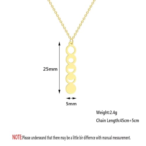 Pendentif millé bijoux femmes argent Sterling Format Space Phase tendance astronomie