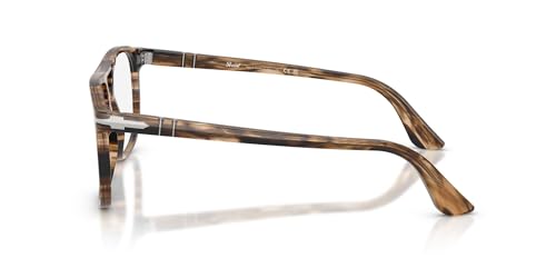 Image of Persol mens Po3329v Greta Aviator Prescription Eyewear Frames