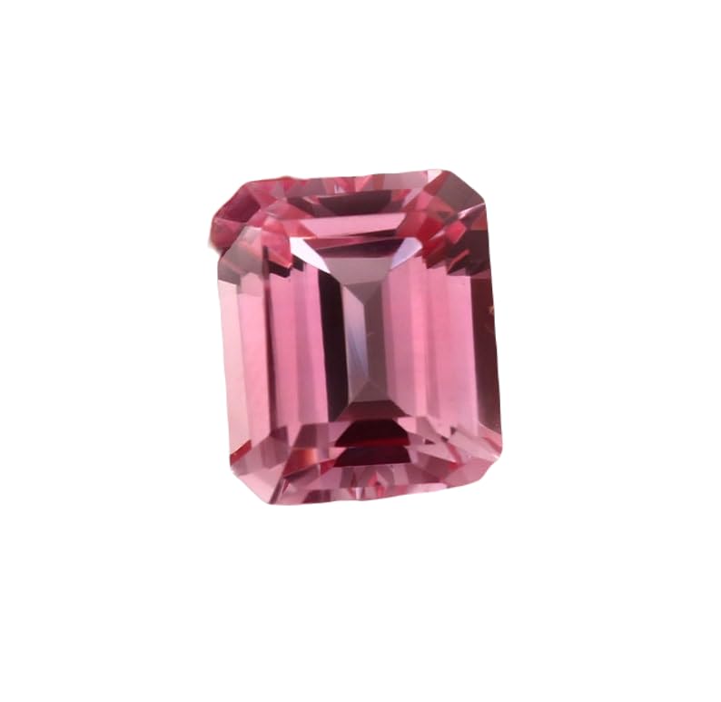 Pierre précieuse morganite naturelle 10x12mm d'une clarté prestigieuse