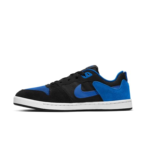 Nike Nike Men's Sb Alleyoop Skate Shoe, Black/Royal Blue-black, 10.5