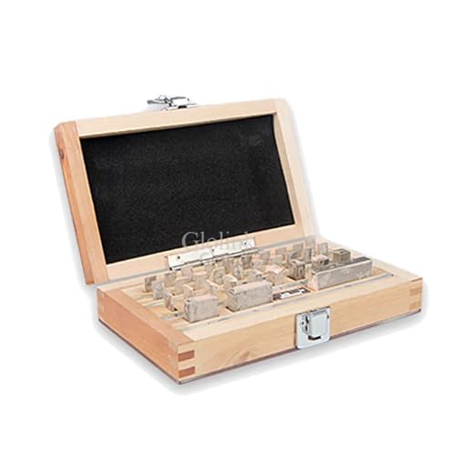 Bloque patrón, Calibre De Bloque De 1.005-30mm 32 Unids/set 1 Grado 0 Calibre De Bloque Calibre De Inspección Instrumentos De Medición,Resistir la corrosión(0 Grade)