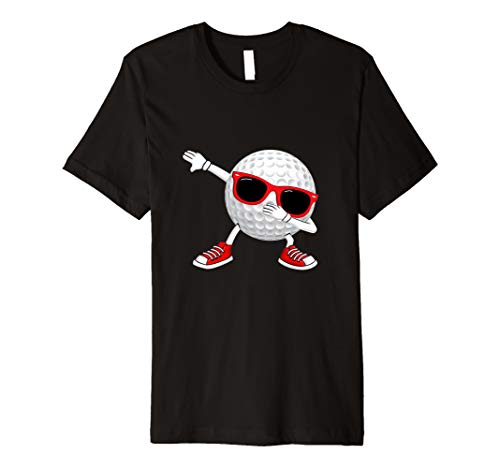 Dabbing Golf Ball T shirt Kids Boys Dab Dance Gifts Premium T-Shirt