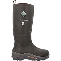 Muck Boots Men's Wetland Pro Tall Pull On Waterproof Wellington Boot, Brown, 10