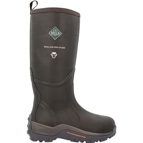 MUCK Men's Wetland Pro Certified Snake Strike Boot