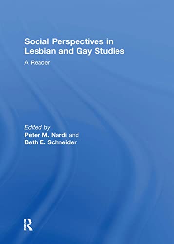 Social Perspectives in Lesbian and Gay Studies: A Reader