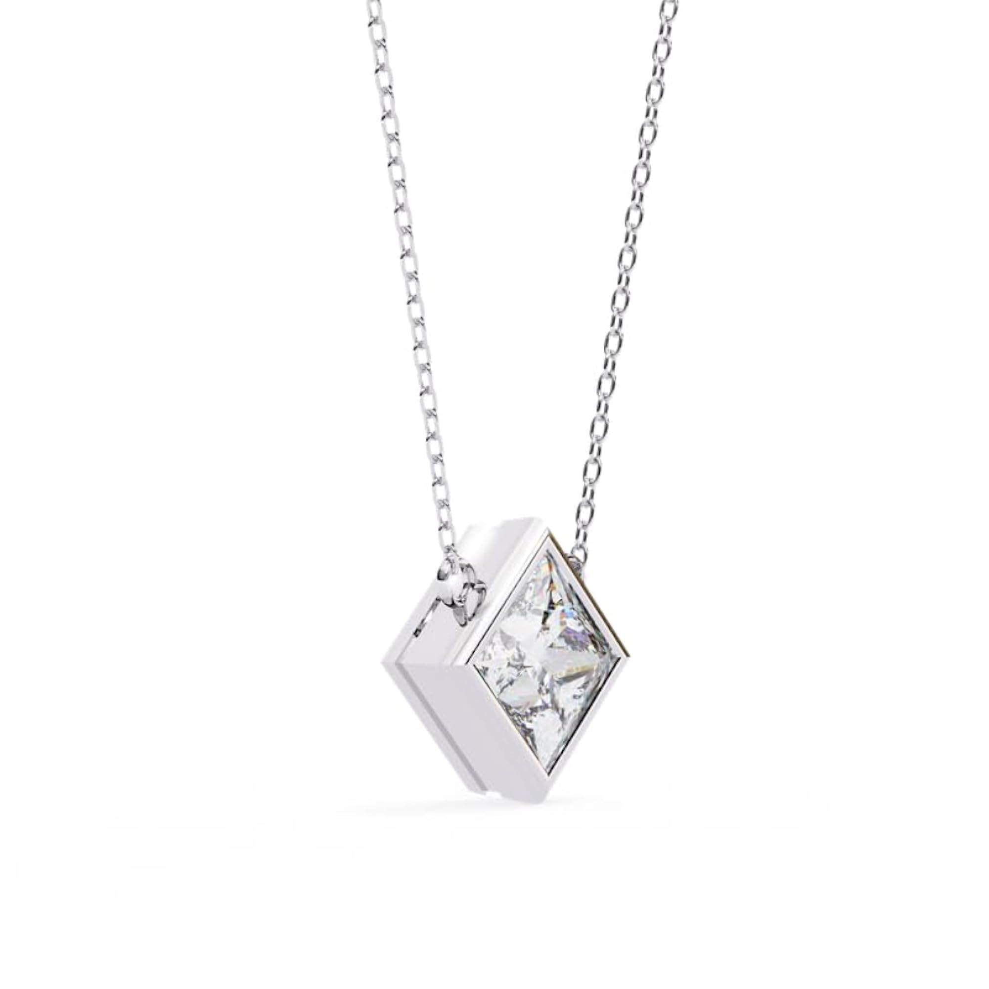 Women's 925 Sterling Silver Hallmarked Necklace with Secure Clasp