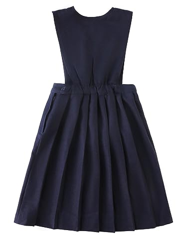 Smith's American Girls' Pleated Jumper - Navy, 4t3