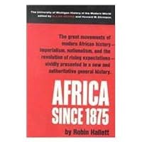 Africa Since 1875: A Modern History (Hist of Modern World) 047207170X Book Cover