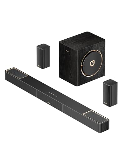 ULTIMEA Skywave X40 5.1.2ch Wireless Surround Sound System for TV, Sound Bar for Smart TV with Dolby...