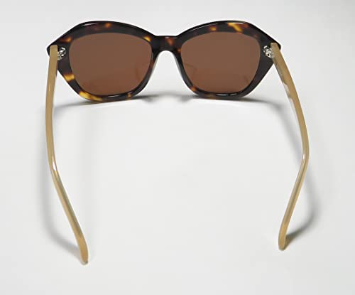 Isaac Mizrahi 30218 Womens/Ladies Cat Eye Full-rim 100% UVA & UVB Lenses Sunglasses/Shades (54-18-140, Tortoise/Beige) by Isaac Mizrahi - Used condition - Image 5