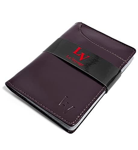 Carteira De Couro Vertical Masculina Identidade Cnh Cartões Cor:Vinho