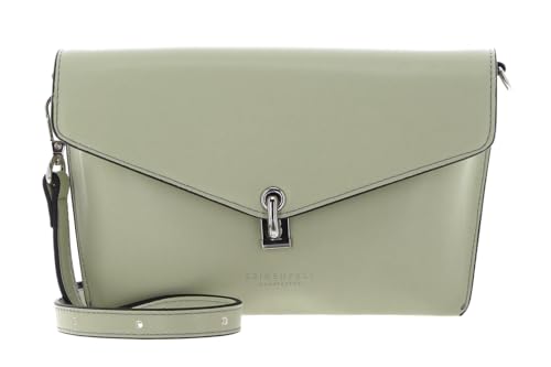 Kisa Crossbody Soft Green SEIDENFELT MANUFAKTUR petit sac à main vert pastel