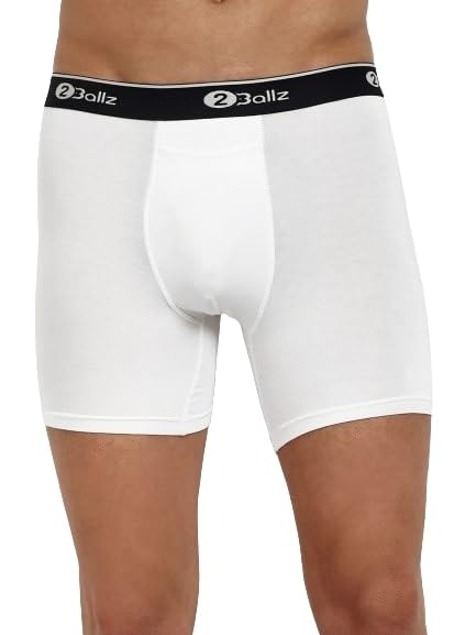 2BALLZAdvance Trunk with Pouch for Men | Pouch Underwear Made with Premium Tencel Modal Fabric Provides Extra Softness & Comfort | No Chafing, No Rashes | Regular Fit Trunk with Ball Pouch Pack of 1
