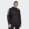 adidas-Womens-Own-The-Run-Hooded-Jacket adidas Women's Own The Run Hooded Jacket, Black, X-Large