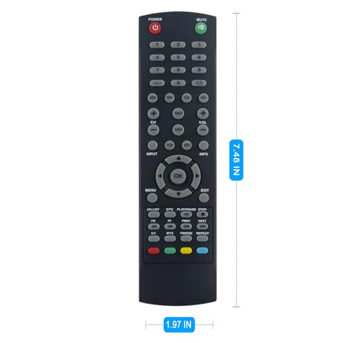 Télécommande TV LCD RCA réactive sans programmation pour modèles RTU7877