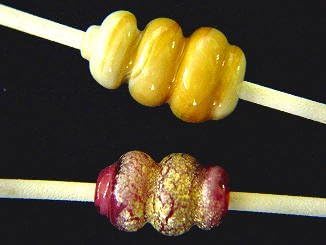 Lampwork, Beadmaking Grooved Aluminum Marver