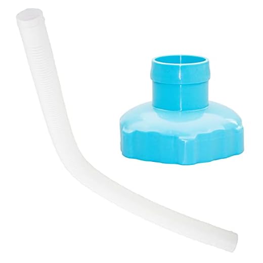 25016 10531 Above Ground Pool Skimmer Hose & 11238 Adapter B Replacement Parts for Intex Deluxe Wall Mount Surface Skimmer