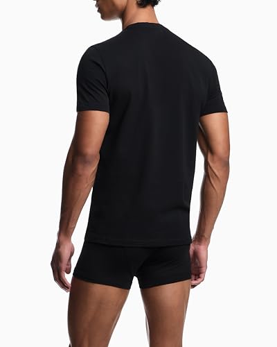Emporio Armani Men's S/Sleeve T-Shirt, Black, S, Black, Small3
