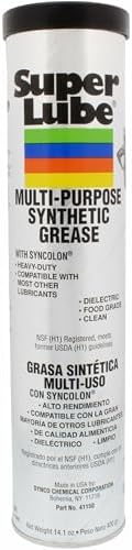 Super Lube 41150 Synthetic Grease (NLGI 2), 14.1 oz Cartridge