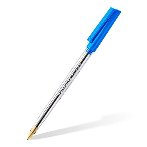 Staedtler 430 M-3 Stick 430 - Bolígrafos (10 unidades), color azul