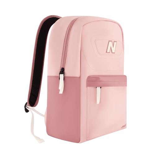 Image of Concept One New Balance Laptop Backpack, Legacy Travel Bag for Men and Women, Pink, 18 Inch