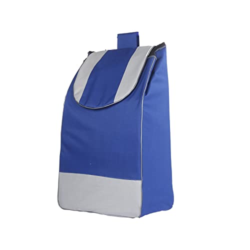 Bolsa de la Compra Reutilizable 40L, Tela Oxford para Carro(Blue)