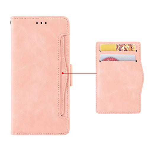 Funda para HTC Desire 21 Pro 5G,Leather Cuero con Flip Cover,Cierre Magnético,Función de Soporte,Ranura para Tarjeta bancaria extraíble,HTC Desire 21 Pro 5G Funda