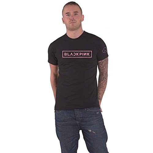 Rock Off Trade Blackpink T Shirt The Album Tracklist Logo Nuevo Oficial De Los...