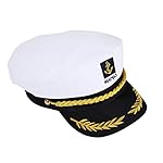Gudves white captain's hat adult yacht military hats boat skipper ship sailor captain costume hat adjustable cap navy marine 15 31ypzaah8ul. Sl500. Ss150