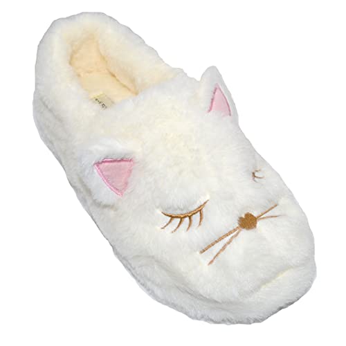 Millffy Warm Animal Soft Cozy Plush Slippers Womens House Slipper Bedroom cat Girl Fuzzy Slippers3