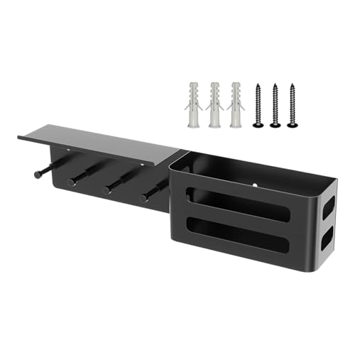 Soporte para llaves de pared y cartas para organizar el pasillo de casa 2