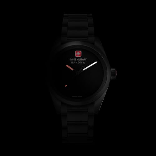 Image of Swiss Military Hanowa SMWGG0003530 Defender - Swiss Made Round Musou Black Watch for Men