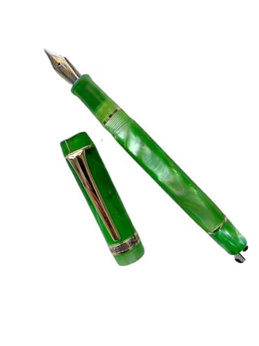 Stylo-plume avec pointe F 0,5 mm acrylique marbre écriture bureau