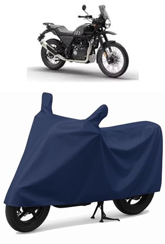 Image of CoverRide Heavy Duty Waterproof Scooty & Bike Cover for Royal Enfeild Himalayan - UV Resistant, Dustproof & Rain Protection, All-Weather Outdoor Cover for Bikes & Scooty with Buckle Straps