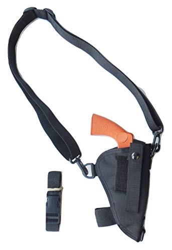 Bandolier Shoulder Holster Unscoped 4" Medium And Large Revolver - 38,357,44,45Lc #TOP3