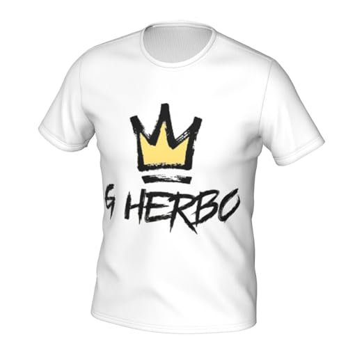 G Music Herbo T-Shirt Men's Short Sleeved Summer Classics Round Neck Casual T-Shirt2