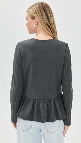 WAYF Women's Blakely Peplum Jacket3