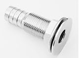 Marine Part Depot Stainless Steel Thru-Hull with Mushroom Head, Barbed 1/2'
