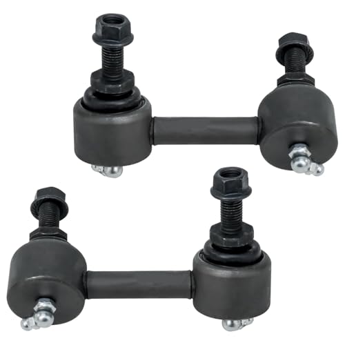Image of Detroit Axle - 8pc Struts Shocks Kit for 2003 2004 2005 2006 2007 Cadillac CTS, 2 Front Struts and Coil Spring 2 Rear Shock Absorbers 4 Front Rear Sway Bars Replacement Suspension
