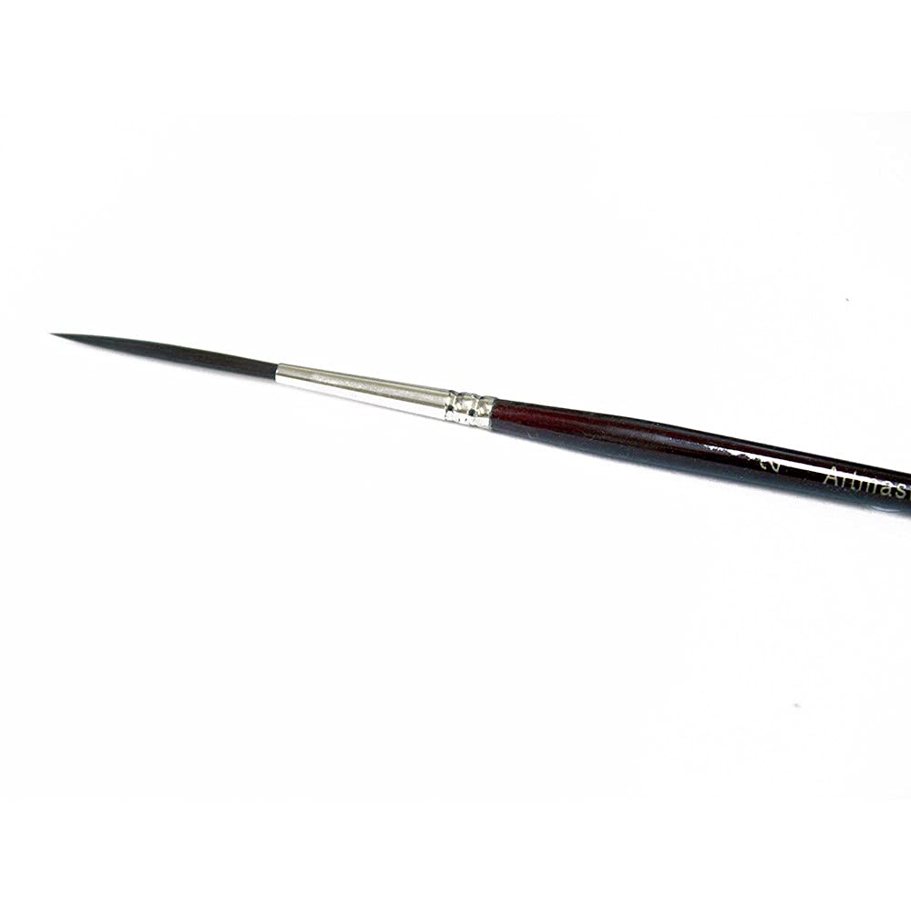 The Art Shop Skipton Black, Silver Artmaster Acrylic Paint Brush | Series 63 Rigger | 6 Sizes (2)