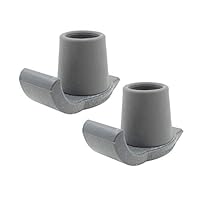 Lifeswonderful - Gleiter \Ski\ Mit Schutzkappe Für Gehgestelle, Gehhilfe, Gehböcke - Doppelpack - 25mm