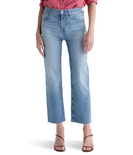 AG Adriano Goldschmied Women's Brinley Mid Rise Straight Crop