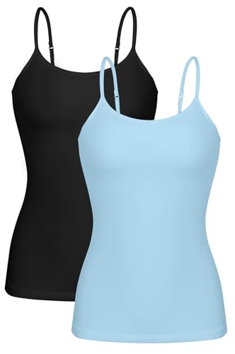 Fini les armatures avec ce débardeur coton femme à soutien-gorge intégré ajustable