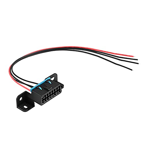 Vigtayue OBD2 OBD II Dash Diagnostic Port 4 Wired Female Harness