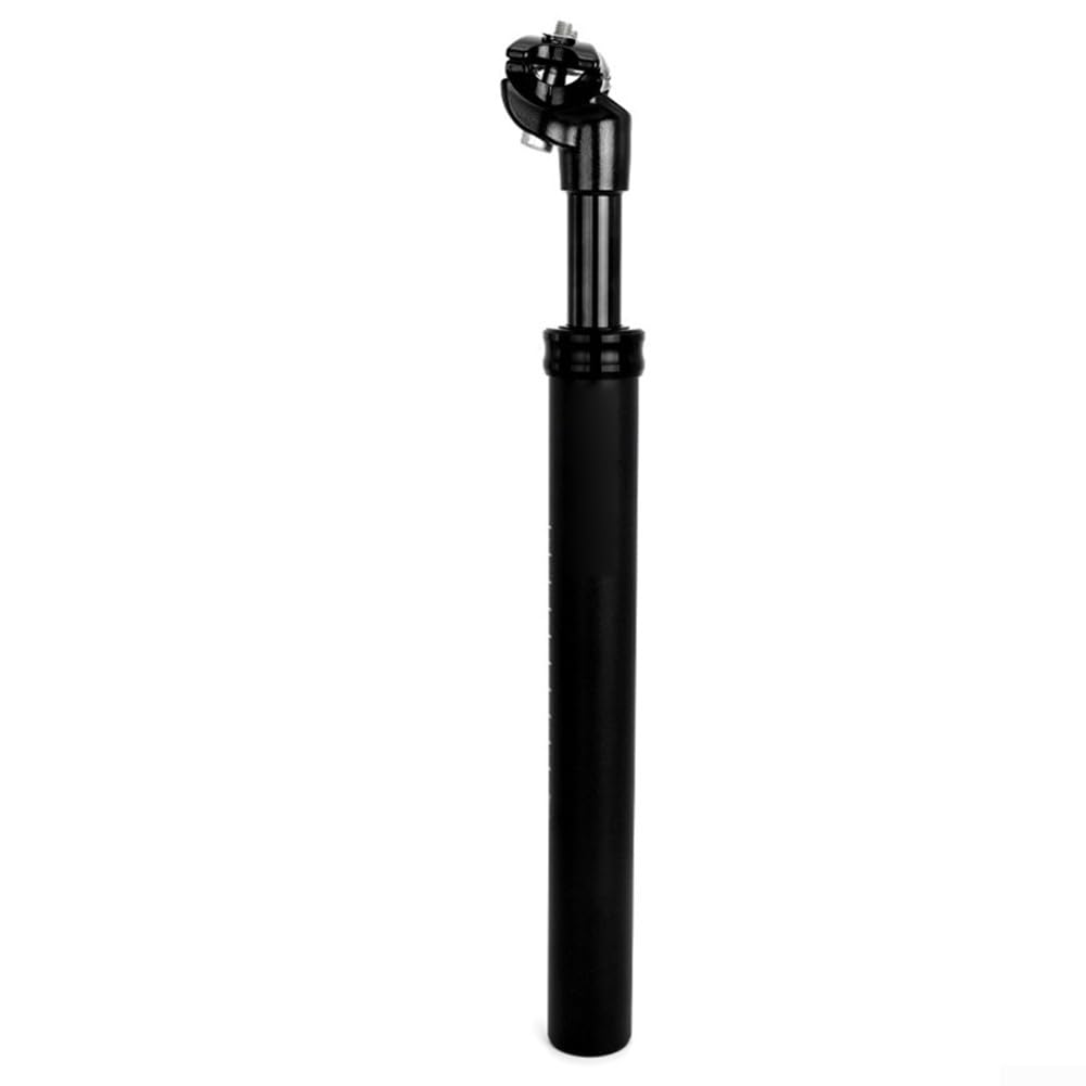 Reggisella ammortizzante per bicicletta, lunghezza 350 mm, ammortizzante con tensione regolabile della molla, struttura in lega di alluminio per diametro 27,2/30,9/31,6 mm