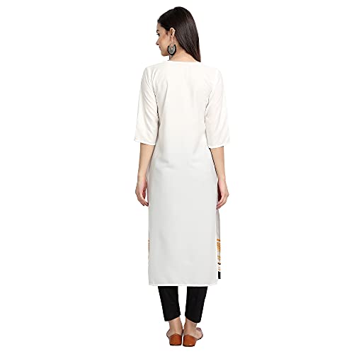 Image of Women's Crepe Regular Kurta