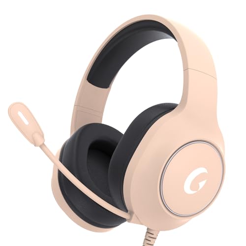 syndesmos Headset mit Mikrofon Bluetooth, Verstellbares Kopfband Headset PC, Unterstützt 2,4 G/Bluetooth V5.3 Headset Kopfhörer mit Kabel