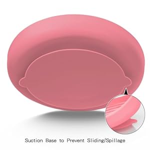 Slow Feeder Dog Bowls, Silicone Food Bowl Anti-Gulping, Pets Puppy Slow Feeder with Suction Cups, Dishwasher Microwave Safe for All Small Medium Dogs, Wave Design Pink Slow Feeder Dog Bowls Silicone Food Bowl Anti Gulping Pets Puppy Slow Feeder with Suction Cups Dishwasher Microwave Safe for All Small Medium Dogs Wave Design Pink